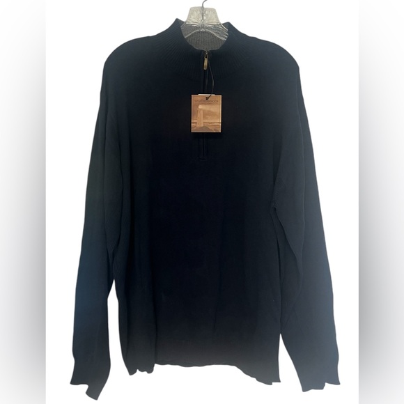 NWT Weatherproof 1/4 Zip PulloverNavy Blue Mens Sweater size XL - Picture 13 of 13
